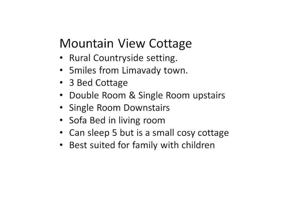 Mountain View Cottage 리머배디 외부 사진